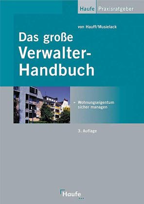Beispielbild fr Das groe Verwalter-Handbuch, m. CD-ROM zum Verkauf von medimops