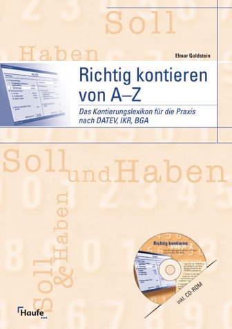 9783448049404: Richtig kontieren von A-Z, m. CD-ROM (Livre en allemand)