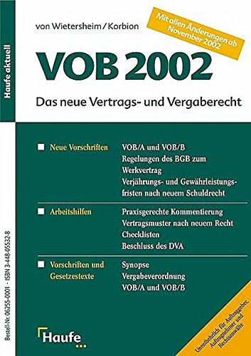 9783448055320: VOB 2002.