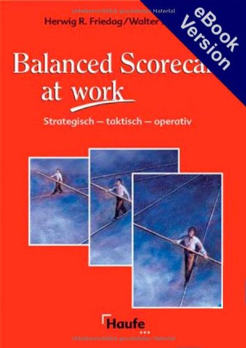 Beispielbild fr Balanced Scorecard at work zum Verkauf von medimops