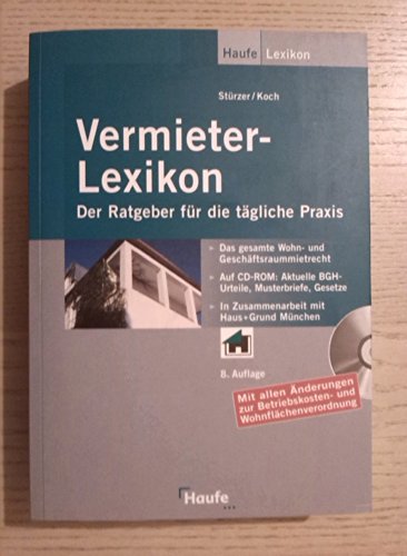 Imagen de archivo de Vermieter-Lexikon. Mit CD-ROM. a la venta por ThriftBooks-Atlanta