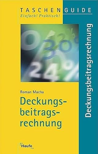 Beispielbild fr Deckungsbeitragsrechnung zum Verkauf von medimops