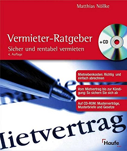9783448066494: Der Vermieter-Ratgeber, m. CD-ROM