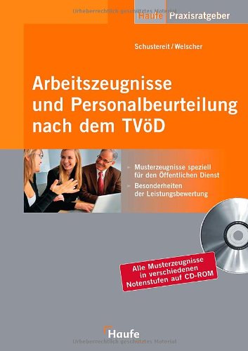 9783448085662: Arbeitszeugnisse und Personalbeurteilung nach dem TVD - mit CD-ROM