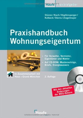 9783448088724: Praxishandbuch Wohnungseigentum: Fr Verwalter, Vermieter, Eigentmer und Makler
