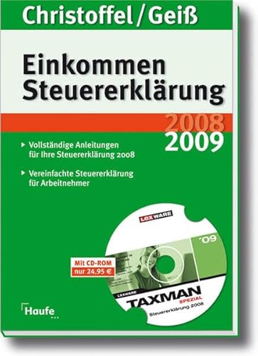 Beispielbild fr Einkommensteuererklrung 2008/2009 zum Verkauf von Buchpark