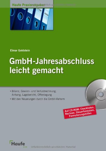Beispielbild fr GmbH-Jahresabschluss leicht gemacht zum Verkauf von medimops
