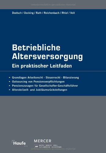 9783448090666: Betriebliche Altersversorgung: Ein praktischer Leitfaden (Haufe Praxis-Ratgeber) - Doetsch