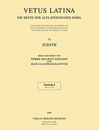 Beispielbild fr Judith zum Verkauf von ISD LLC