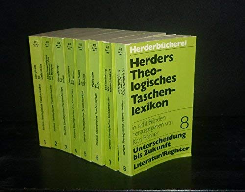 9783451019517: Herders Theologisches Taschenlexikon : [in 8 Bd.] : Bd. 1., Abendland bis Christentum / hrsg. von Ka