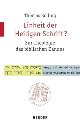 Einheit der Heiligen Schrift? (9783451022111) by Thomas SÃ¶ding