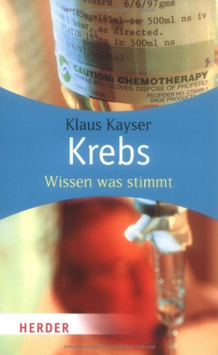 Stock image for Krebs - Wissen was stimmt - guter Zustand for sale by Weisel