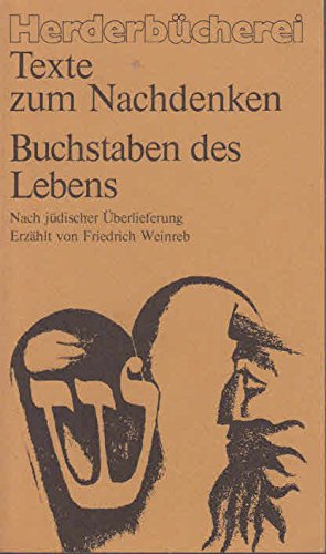 Stock image for Buchstaben des Lebens. Nach jdischer berlieferung. for sale by medimops