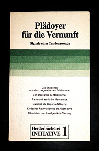 Stock image for Plädoyer für die Vernunft. Signale einer Tendenzwende. for sale by medimops