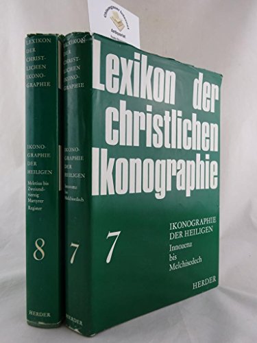 Imagen de archivo de Lexikon der christlichen Ikonographie. Siebter Band. Ikonographie der Heiligen. Innozenz bis Melchisedech a la venta por medimops