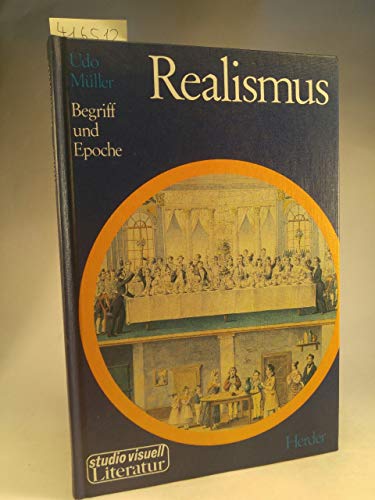 Stock image for Realismus: Begriff Und Epoche for sale by A Squared Books (Don Dewhirst)