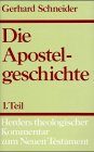 9783451175473: Die Apostelgeschichte: Herders theologischer Kommentar zum Neuen Testament (German Edition)