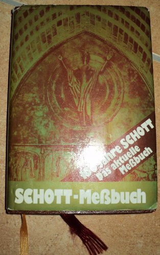 9783451192319: Schott Mebuch. Lesejahr A. Paperback: Fr die Sonn- und Festtage des Lesejahres A