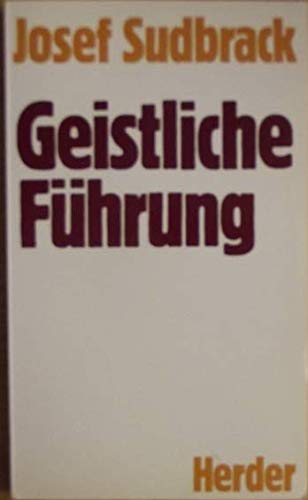 Stock image for Geistliche Fhrung for sale by Versandantiquariat Felix Mcke