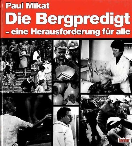 Beispielbild fr Die Bergpredigt - eine Herausforderung fr alle zum Verkauf von Leserstrahl  (Preise inkl. MwSt.)