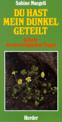 DU HAST MEIN DUNKEL GETEILT. Gebete an unerträglichen Tagen - Naegeli, Antje Sabine