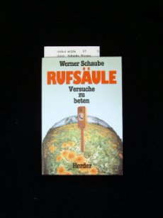 Stock image for Rufsule. Versuche zu beten for sale by medimops