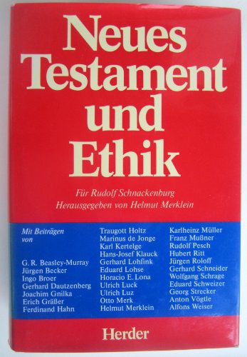 Beispielbild fr Neues Testament und Ethik zum Verkauf von Versandantiquariat Felix Mcke