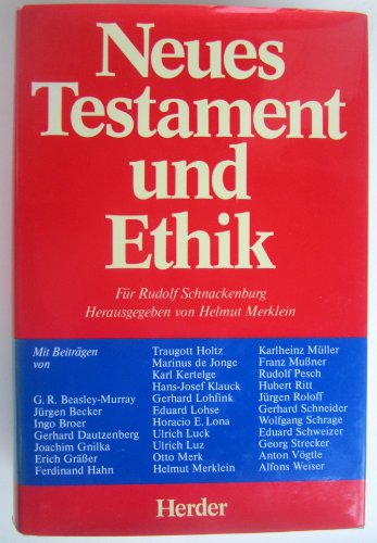 Stock image for Neues Testament und Ethik for sale by medimops