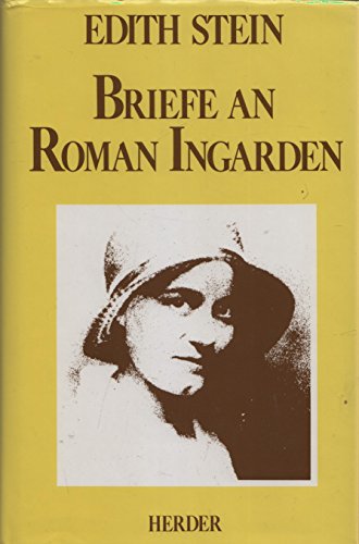 Stock image for Briefe an Roman Ingarden 1917-1938 for sale by A Book By Its Cover