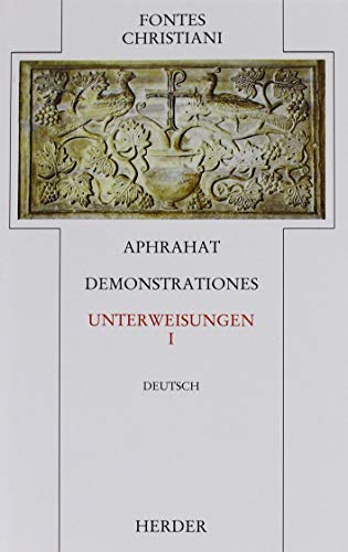 Stock image for Unterweisungen: bers. U. Eingel. V. Peter Bruns: Bd.5/1: Tl.1 for sale by Revaluation Books