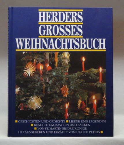 Beispielbild fr Herders groes Weihnachtsbuch zum Verkauf von medimops