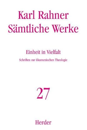9783451237270: Rahner, K: Smtliche Werke 27: Bd. 27