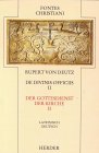 9783451238253: Fontes Christiani, 2. Folge, 25 Bde., Kt, Bd.33/2, Der Gottesdienst der Kirche