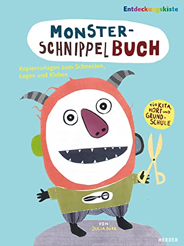 9783451256691: Monster-Schnippelbuch