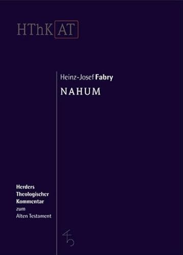 Nahum (9783451268502) by Fabry, Heinz-Josef