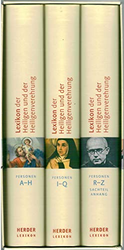 Lexikon der Heiligen und der Heiligenverehrung. (3 volumes in slipcase). - STEIMER, Bruno / Thomas Wetzstein.