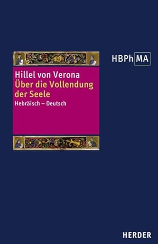 9783451287107: ber die Vollendung der Seele: Hebrisch - Deutsch