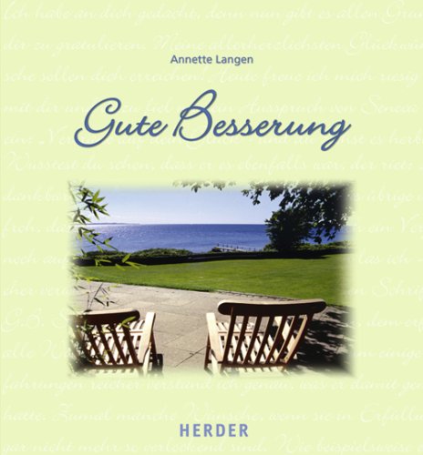 Gute Besserung (9783451291289) by Unknown Author