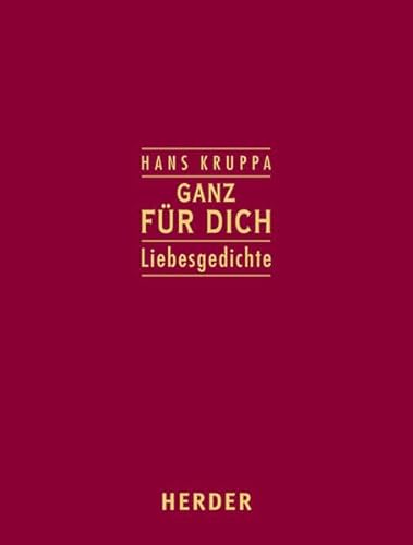 Ganz fÃ¼r dich (9783451294877) by Hans Kruppa