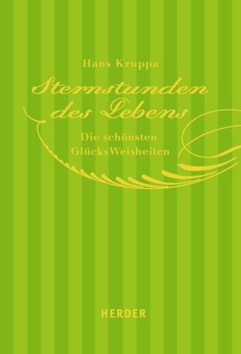 Sternstunden des Lebens (9783451299032) by Hans Kruppa