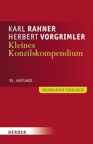 Kleines Konzilskompendium - Karl Rahner|Herbert Vorgrimler