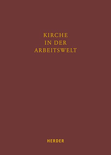 Stock image for Kirche in Der Arbeitswelt for sale by Blackwell's