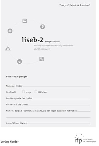 9783451328275: liseb-2 Fortgeschrittene: Literacy- und Sprachentwicklung beobachten (bei Kleinkindern)