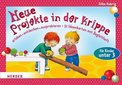 Beispielbild fr Neue Projekte in der Krippe: erleben - entdecken - ausprobieren. 32 Ideenkarten mit Begleitheft zum Verkauf von medimops