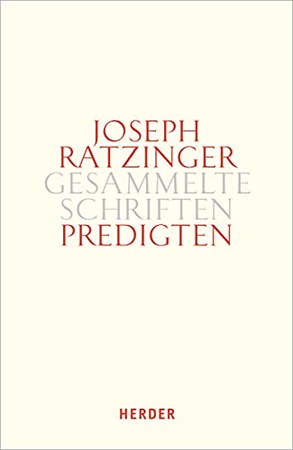 9783451388149: Predigten: Homilien - Ansprachen - Meditationen: 14/3 (Joseph Ratzinger Gesammelte Schriften)