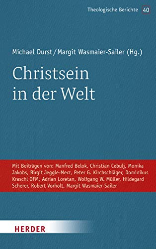 Stock image for Christsein in Der Welt for sale by Blackwell's