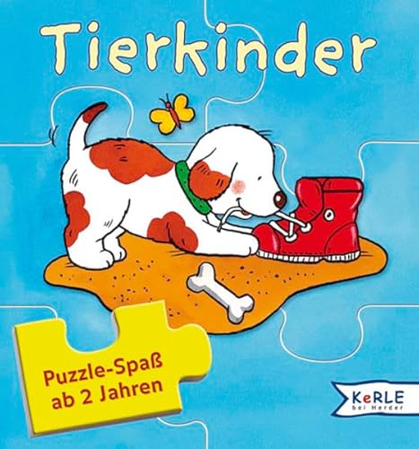 Beispielbild fr Tierkinder: Puzzle-Spa ab 2 Jahren zum Verkauf von medimops