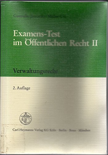 Examens-Test im öffentlichen Recht II