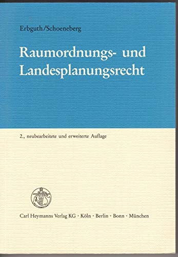 Stock image for Raumordnungsrecht und Landesplanungsrecht for sale by Bernhard Kiewel Rare Books