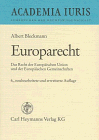 Europarecht - Albert Bleckmann